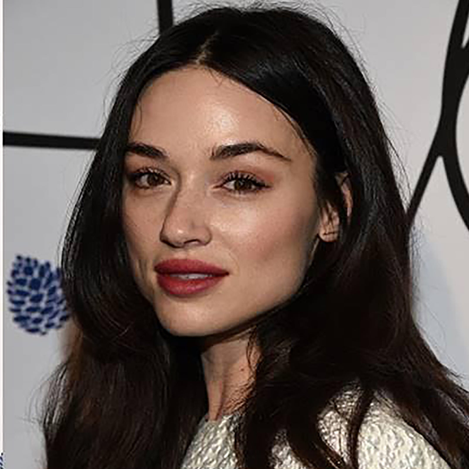 Crystal Reed in Glamrocks Earrings at Tyler Ellis Party